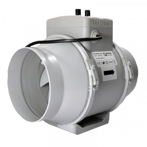 Profesionální ventilátor do potrubí Dalap AP PROFI 200 T s termostatem