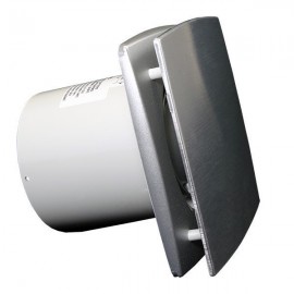 Ventilátor do koupelny Vents 100 LDA - broušený hliník
