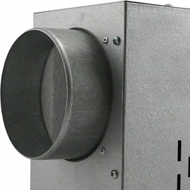 Ventilátor radiální do potrubí SPV 150 tichý, kuličková ložiska, termostat