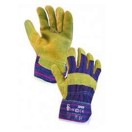 Pracovní rukavice ZORO velikost 10 žluté