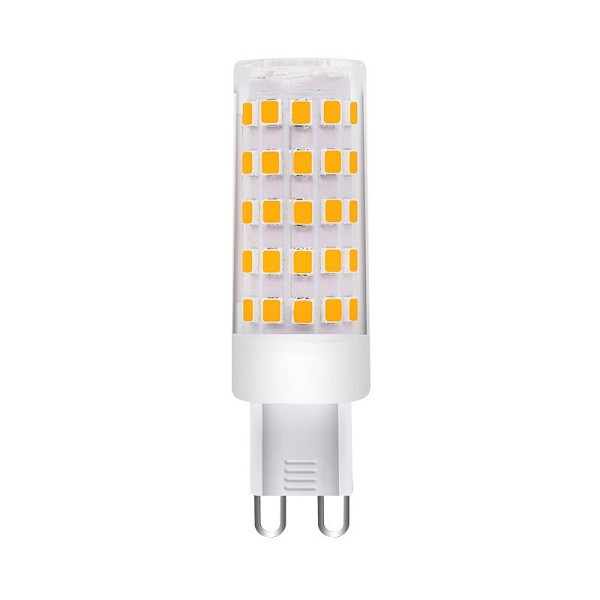 LED žárovka G9, 6W, 3000K, 600lm - teplá bílá