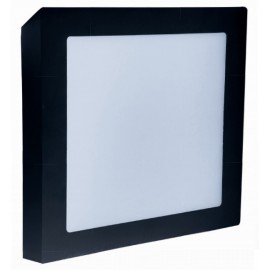 LED panel přisazený FENIX-S 17x17cm, 12W, 3800K, černá
