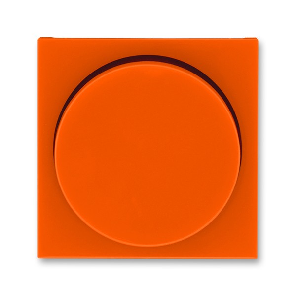 Kryt stmívače ABB LEVIT oranžová / kouřová černá