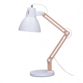 Designová stolní lampa FALUN, E27, bílá