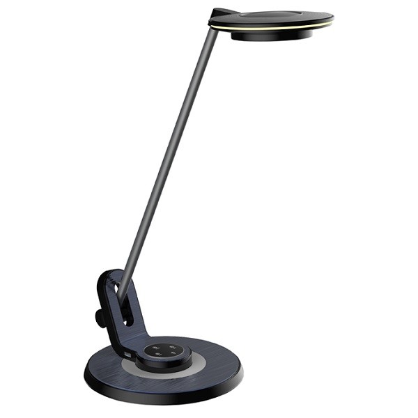 LED stmívatelná stolní lampa LIMA, 8W, USB, 3000K-6000K, černá