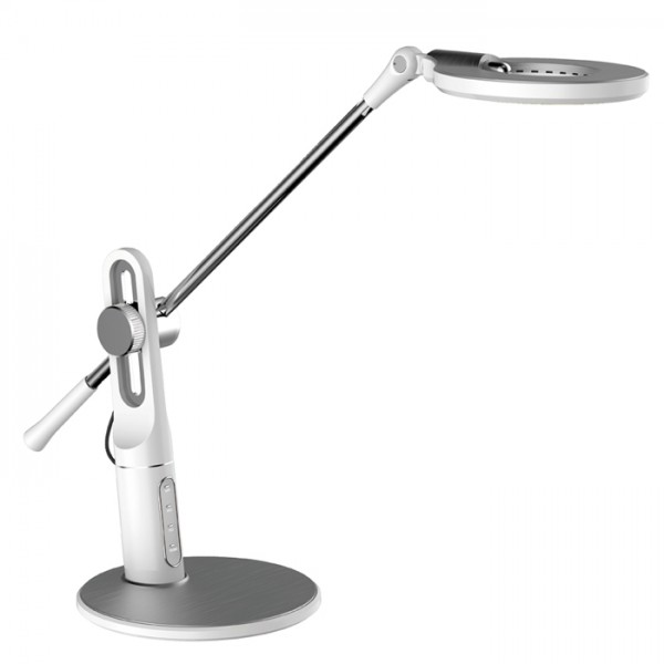 LED stmívatelná stolní lampa ALEX, 10W, 3000K-6000K, bílá