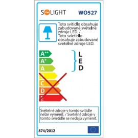 LED nouzové osvětlení WO527 270 lm, 1500mAh, 3h provozu