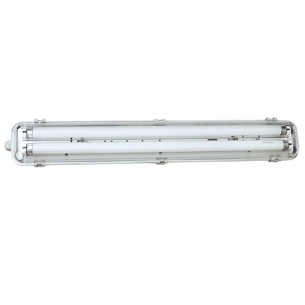 Prachotěsné svítidlo pro LED trubice TRUST 60cm, 2xT8, IP65