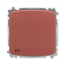 Venkovní vypínač č.7 ABB TANGO 3559A-A07940 R2 vřesově červený, IP44