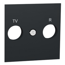 Centrální deska pro TV+R zásuvku UNICA, 2M, antracit