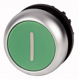 Ovládací hlavice EATON M22-D-G-X1 tlačítko, ploché, zelené I, bez aretace