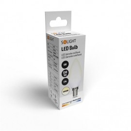 LED žárovka E14, 6W, 4000K, 510lm - neutrální bílá