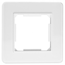 Skleněný rámeček ELHARD ROYAL jednonásobný, bílý