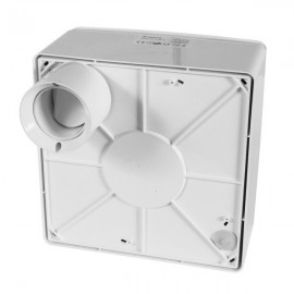 Radiální ventilátor s klapkou a regulovatelným časovačem - horizontální Vents VN-1D 80 TR