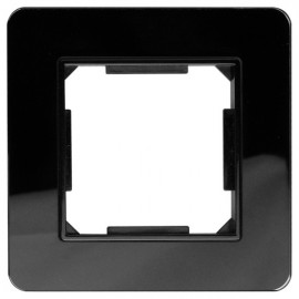Skleněný rámeček ELHARD ROYAL jednonásobný, černý