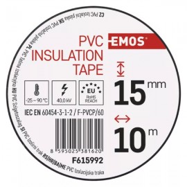Izolační páska PVC 15x10 barevný mix 10ks