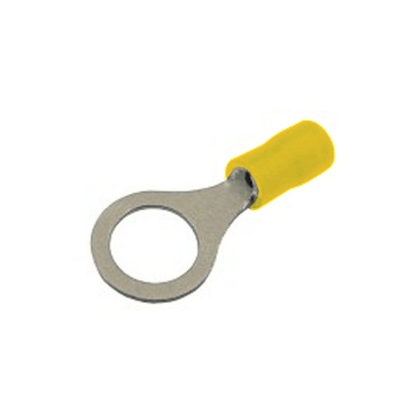 Kabelové oko 8,4 lisovací pro vodič 4-6mm, M8, žlutá