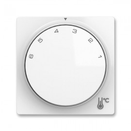 Kryt termostatu otočného ABB ZONI bílý
