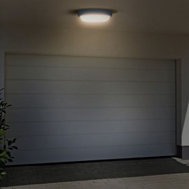 LED svítidlo WO745-G 17cm, 13W, 910lm, 4000K, IP54, šedé
