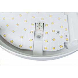 LED nástěnné světlo s pohybovým čidlem HIBIS, 25cm, 15W, 1850lm, IP44