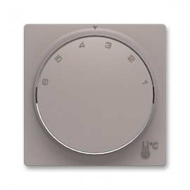 Kryt termostatu otočného ABB ZONI greige