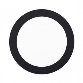 LED panel 17cm, 12W, 900lm, CCT 3000-6000K, černý