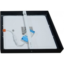 LED panel přisazený FENIX-S 30x30cm, 24W, CCT, černá